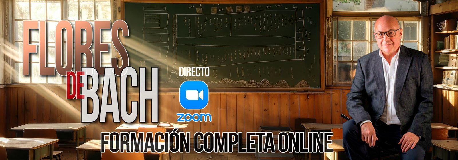 Curso Flores de Bach: Formación Completa. Directo por Zoom